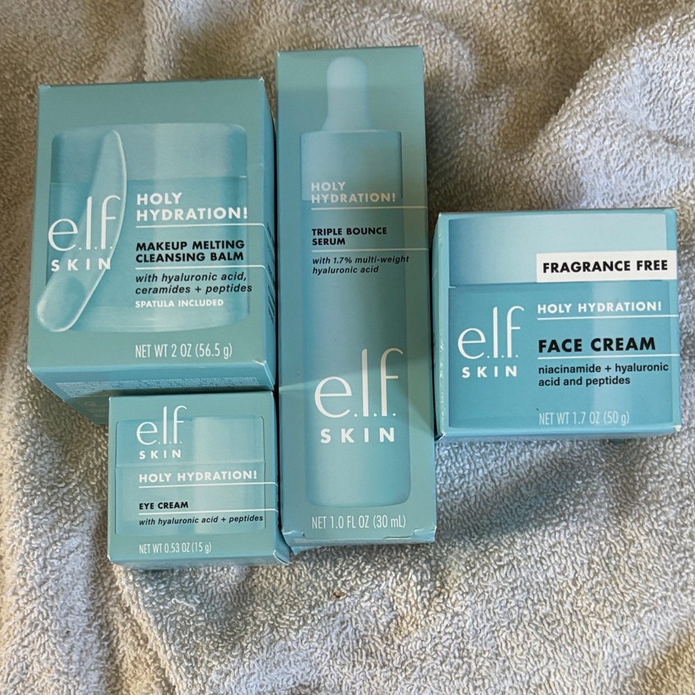ELF Holy Hydration Skincare Set - Aqua Blue